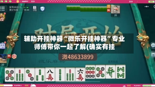 辅助开挂神器“微乐开挂神器”专业师傅带你一起了解(确实有挂