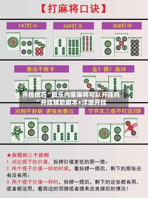 开挂技巧“微乐内蒙麻将可以开挂吗”开挂辅助脚本+详细开挂