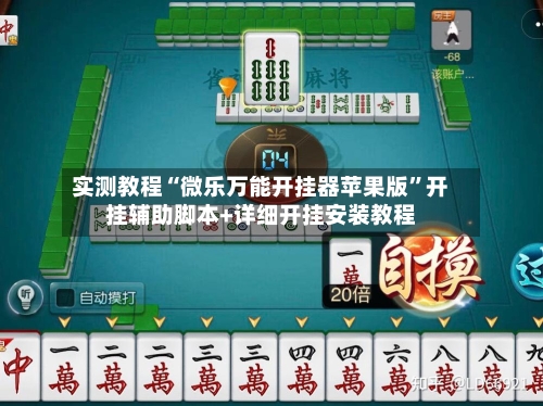 实测教程“微乐万能开挂器苹果版”开挂辅助脚本+详细开挂安装教程